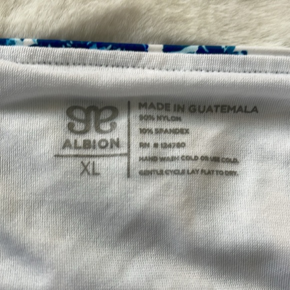 Albion SANTORINI RUCHED HIGH-WAISTED BOTTOMS Size XL - Picture 5 of 6